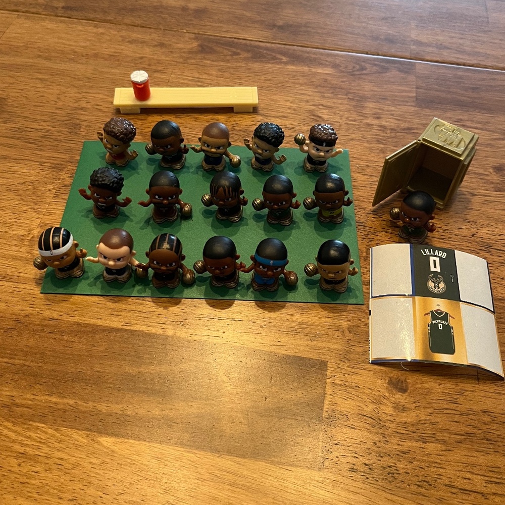 NBA Teenymates figures, Lot of 20 from Series X 2025
